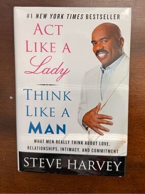Act Like a Lady Think Like a Man Steve Harvey Book NEW First Edition
